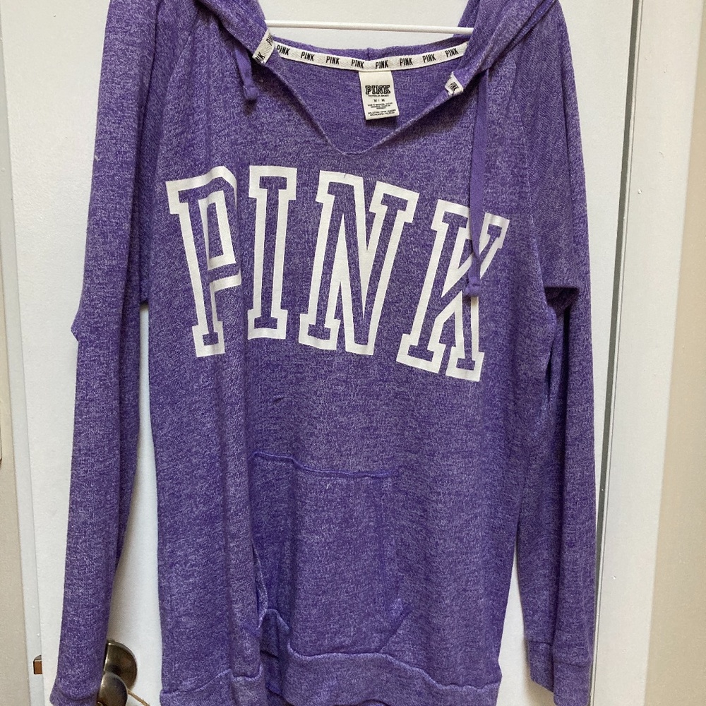 PINK lightweight hoodie
